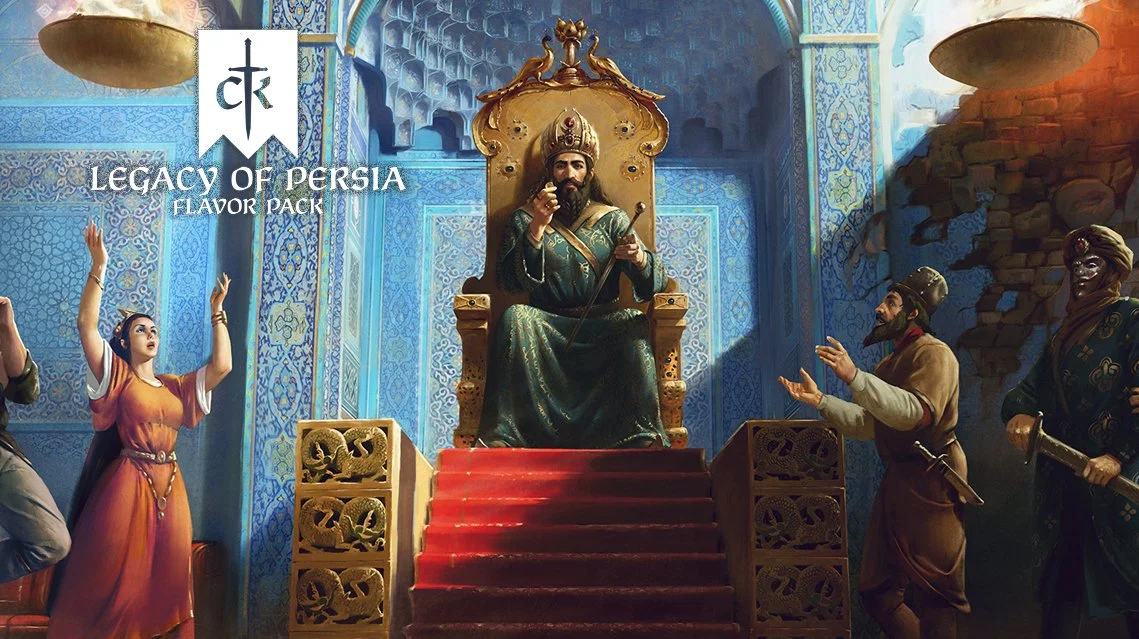 Crusader Kings III – Legacy of Persia – Key Art